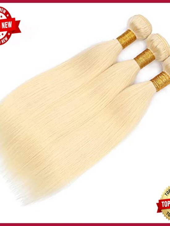 30 Inch Brazilian Virgin Human Hair Extensions 3 Bundle Straight Weave